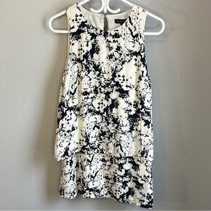 Banana Republic Layered Sleeveless Shift Dress Womens Size 6 Petite